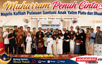 Muharram Penuh Cinta, Majelis Kafilah Pulauan Santuni Anak Yatim Piatu dan Dhuafa