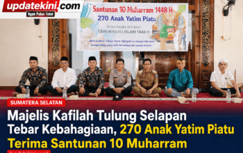 Majelis Kafilah Tulung Selapan Tebar Kebahagiaan, 270 Anak Yatim Piatu Terima Santunan 10 Muharram