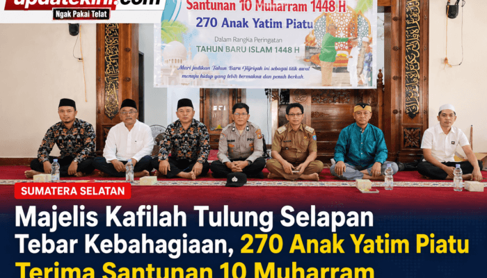 Majelis Kafilah Tulung Selapan Tebar Kebahagiaan, 270 Anak Yatim Piatu Terima Santunan 10 Muharram