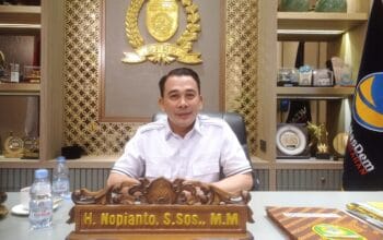 Nopianto: Edison Diusung NasDem, Namun Bukan Kader Partai
