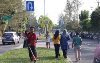 Dari Simpang Bandara hingga Soll Marina, ASN Babel Bergerak Bersama Bersihkan Kota