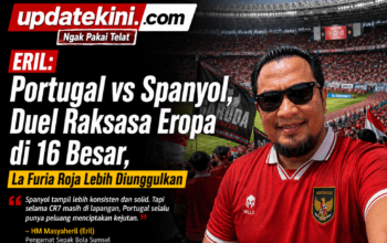 Eril: Portugal vs Spanyol, Duel Raksasa Eropa di 16 Besar, La Furia Roja Lebih Diunggulkan