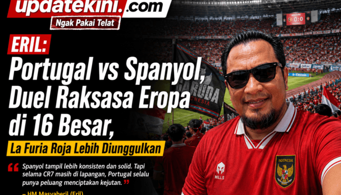 Eril: Portugal vs Spanyol, Duel Raksasa Eropa di 16 Besar, La Furia Roja Lebih Diunggulkan
