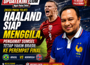 Haaland Siap Menggila, Pengamat Sumsel Tetap Yakin Brasil ke Perempat Final