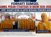 FORHATI Sumsel Ambil Peran Strategis di BKOW 2026–2030, Heny Susanti Resmi Dilantik Bersama Pengurus Baru