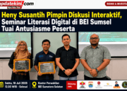 Heny Susantih Pimpin Diskusi Interaktif, Seminar Literasi Digital di BEI Sumsel Tuai Antusiasme Peserta