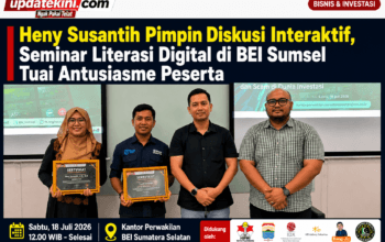 Heny Susantih Pimpin Diskusi Interaktif, Seminar Literasi Digital di BEI Sumsel Tuai Antusiasme Peserta