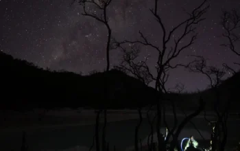 Langit Gelap Jadi Daya Tarik Baru, BRIN Uji Potensi Astrowisata Kawah Putih