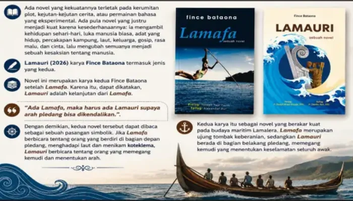 Novel Lamauri Angkat Perjuangan Perempuan Lamalera Melawan Stigma Sosial