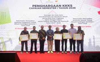 SKK Migas Sumbagsel Ungkap Capaian Semester I 2026, Sejumlah KKKS Raih Penghargaan