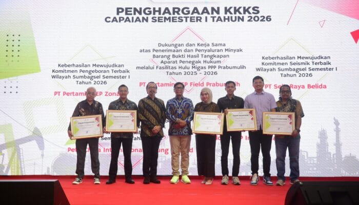SKK Migas Sumbagsel Ungkap Capaian Semester I 2026, Sejumlah KKKS Raih Penghargaan