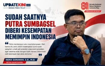 Ketua KAHMI Sumsel: Sudah Saatnya Putra Sumbagsel Diberi Kesempatan Memimpin Indonesia