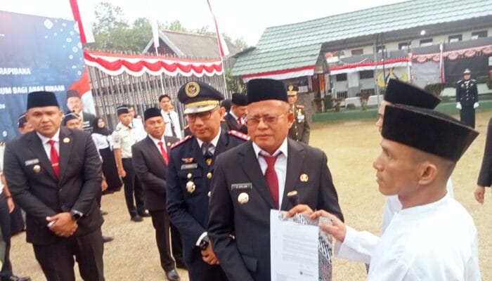 289 Napi Lapas Prabumulih Terima Remisi, Wali Kota Ingatkan Hal Ini