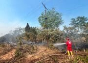 Pertamina EP Ramba Field Bantu Warga Padamkan Karhutla di Muba dan Banyuasin
