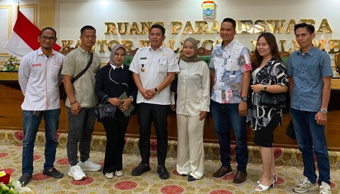 Harmoko Pimpin APKLI Sumsel dan APKLI Palembang Temui Pemkot Palembang, Perjuangkan Perlindungan PKL