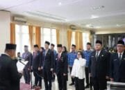 Wako Lantik Sejumlah Pejabat Tinggi Kota Pagar Alam