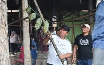 Langkah Preventif Musim Hujan,Wako Pagar Alam Pimpin Pembersihan PTM