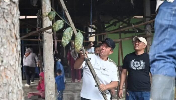 Langkah Preventif Musim Hujan,Wako Pagar Alam Pimpin Pembersihan PTM