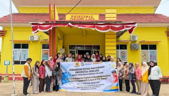 Intervensi Edukasi Pencegahan KLB Campak dan Digitalisasi Monitoring Imunisasi: Tim Pengabdian Unsri Latih 23 Kader Posyandu di Tanjung Lago