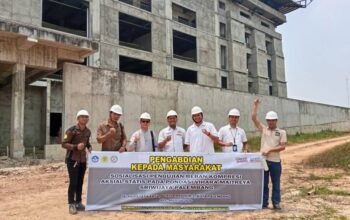 Politeknik Negeri Sriwijaya Jurusan Teknik Sipil Melalui Pengabdian kepada Masyarakat Sosialisasikan Pengujian Beban Pondasi untuk Pastikan Keandalan Struktur Pusdiklat Vihara Vihara Maitreya Sriwijaya